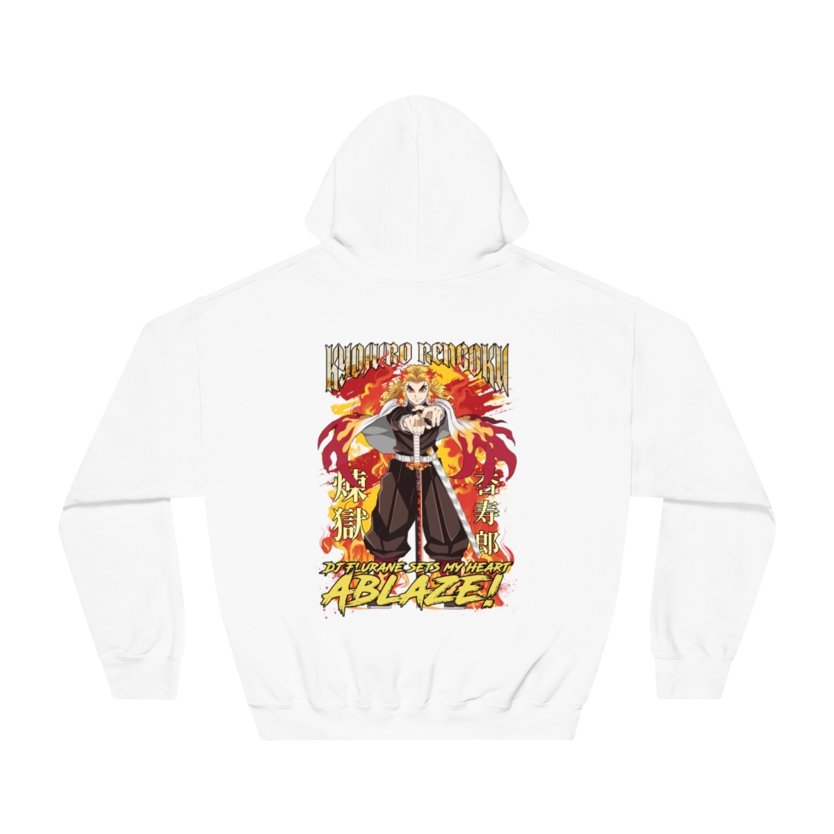 Unisex DryBlend® Hooded Sweatshirt - Image 6