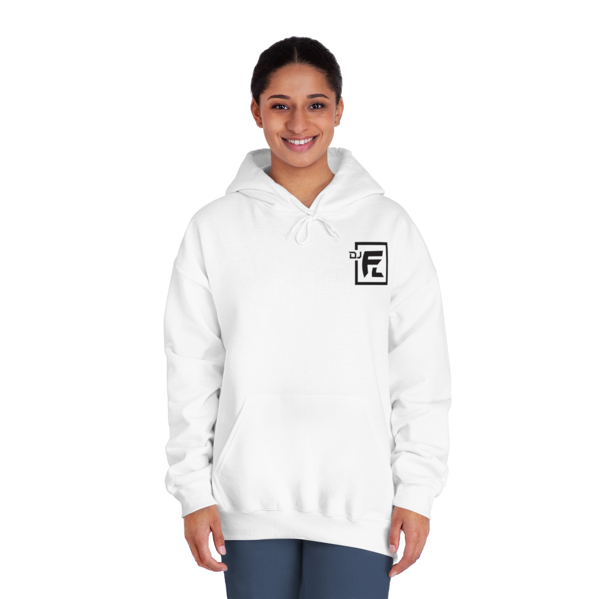 Unisex DryBlend® Hooded Sweatshirt - Image 8